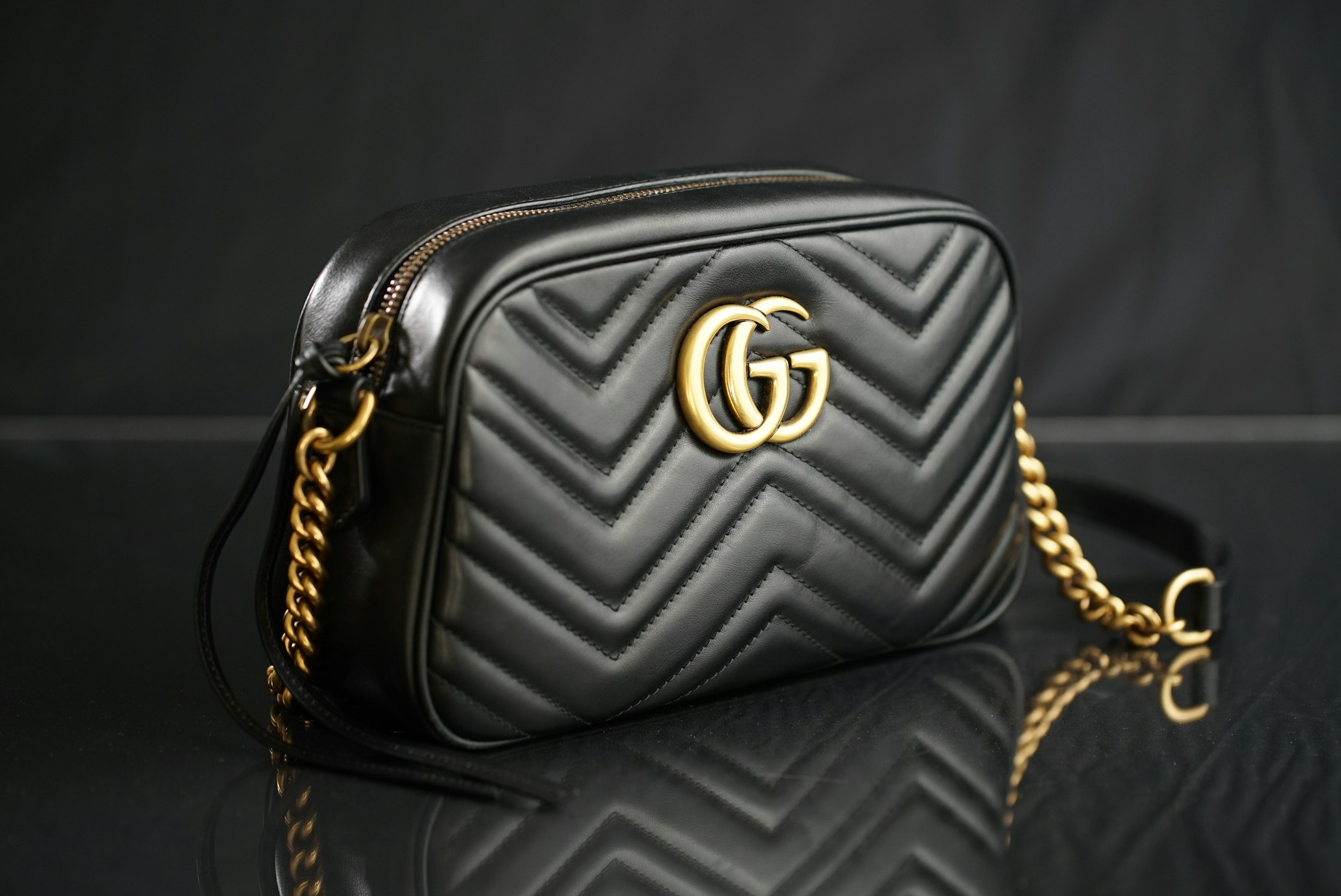 Obsidian Leather Tote